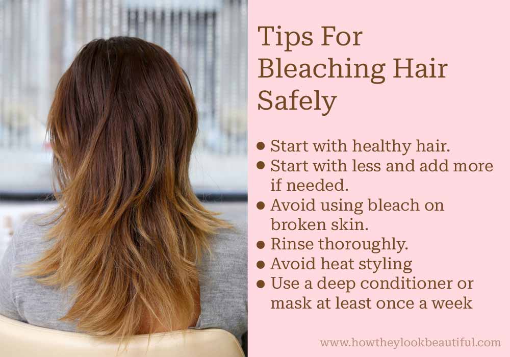 tips for bleaching-hair-safely